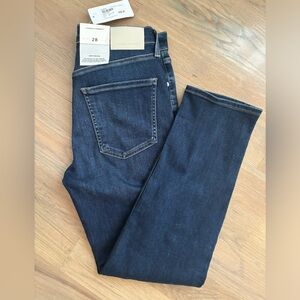 Citizens of Humanity Isola Straight Crop, size 28, color courtland